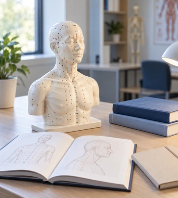 Modelo didático e materiais de estudo de acupuntura e Medicina Tradicional Chinesa